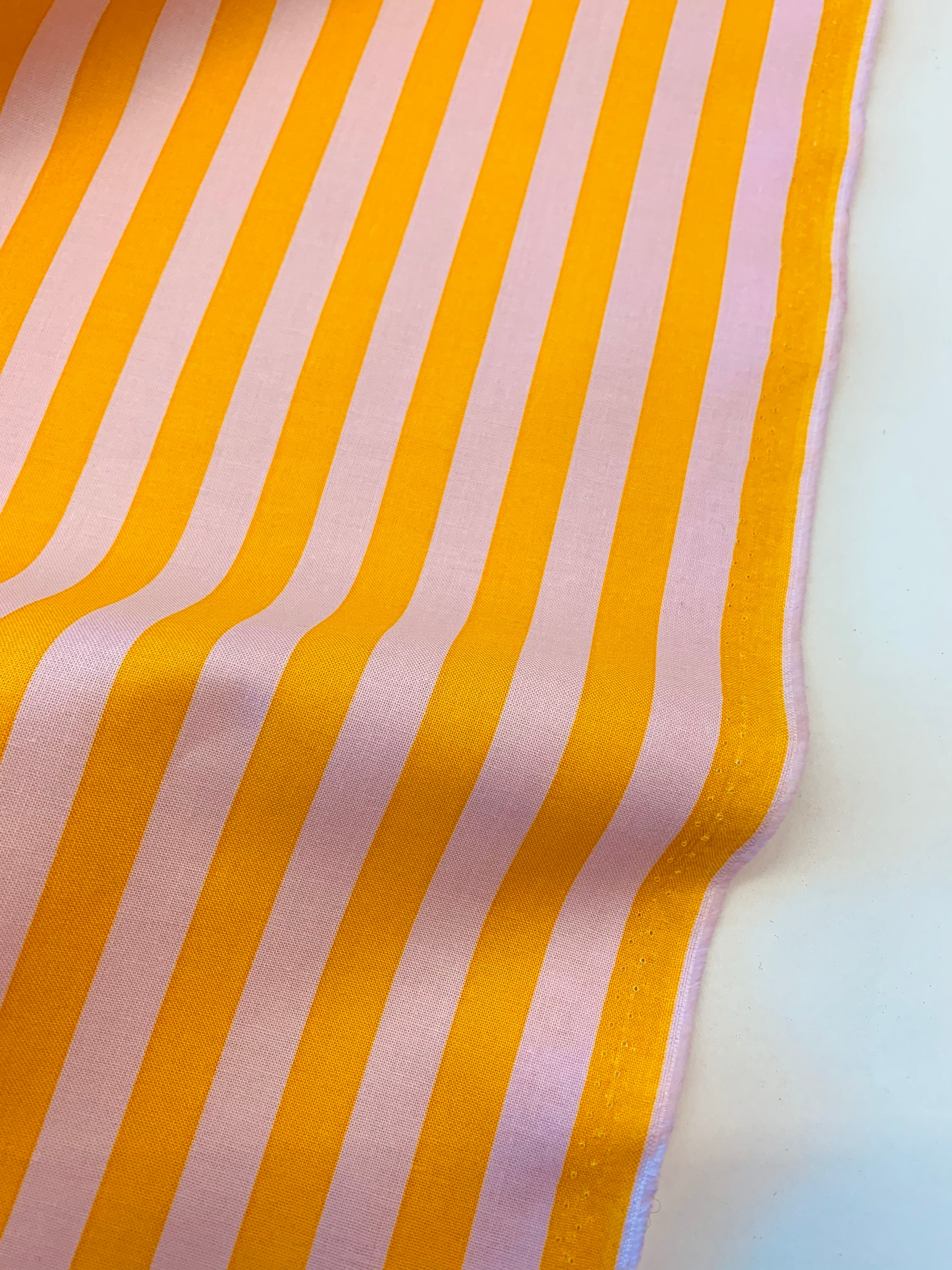 Tula Pink Tent Stripe: Marigold