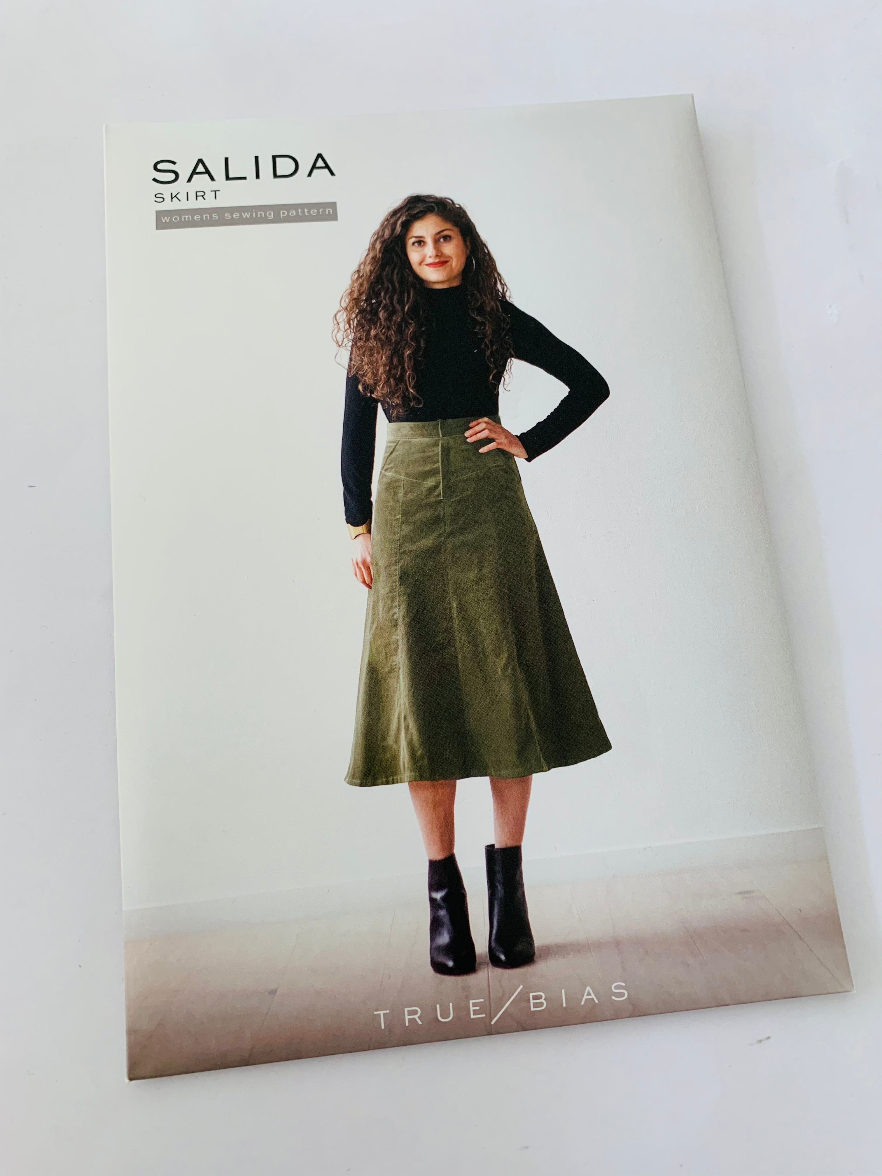 True Bias Salida Skirt Paper Sewing Pattern