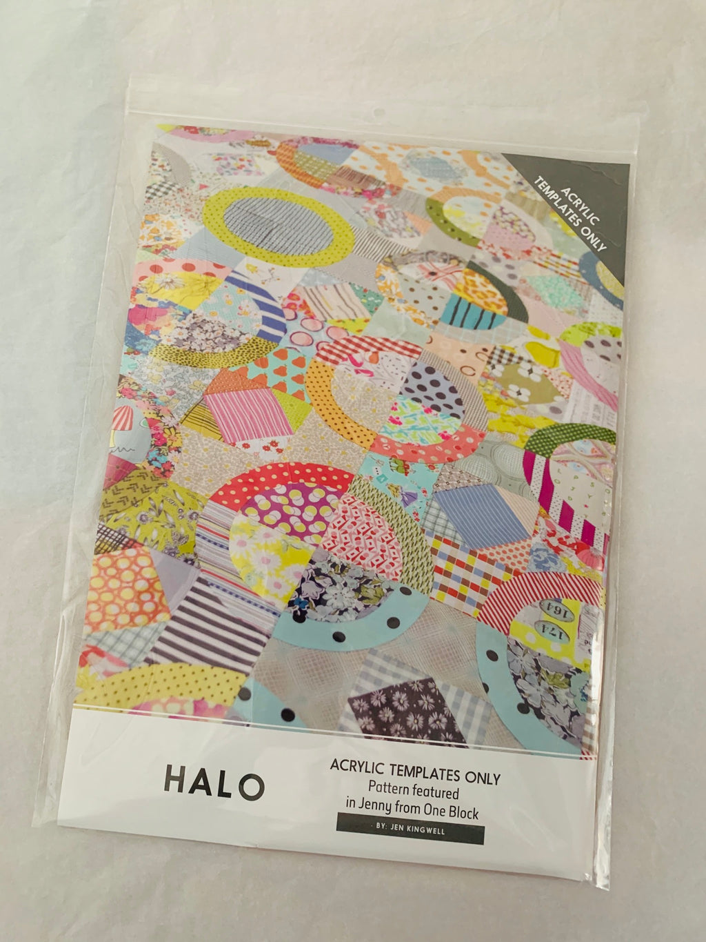 Jen Kingwell Designs: Halo Acrylic Templates only