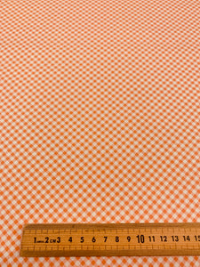 Art Gallery Fabrics: Les Petits gingham in orange