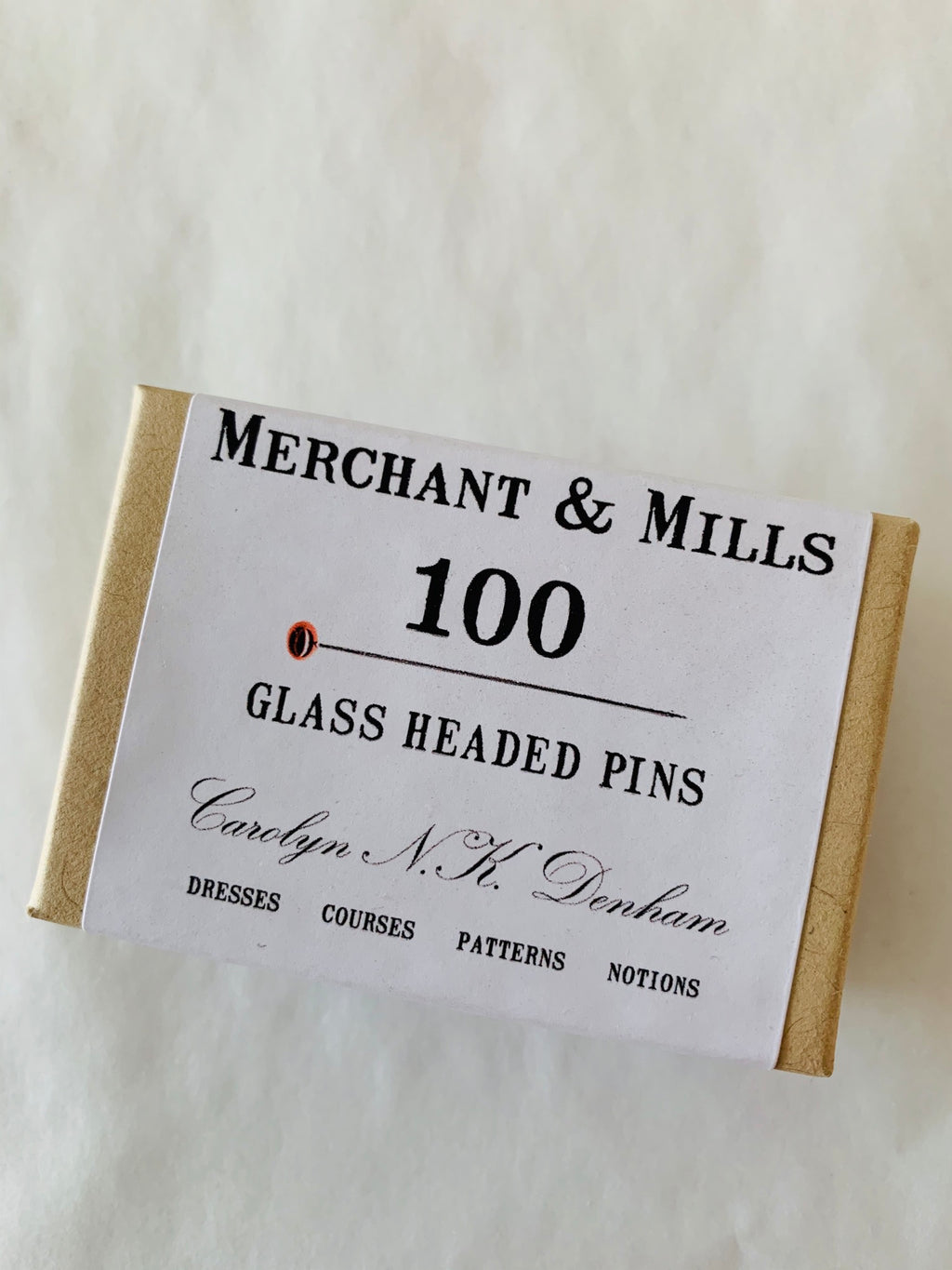 Merchant and Mills 100 Glass Headed Pins