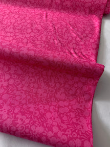 Liberty Cotton: Wiltshire Shadow/ Candy Pink