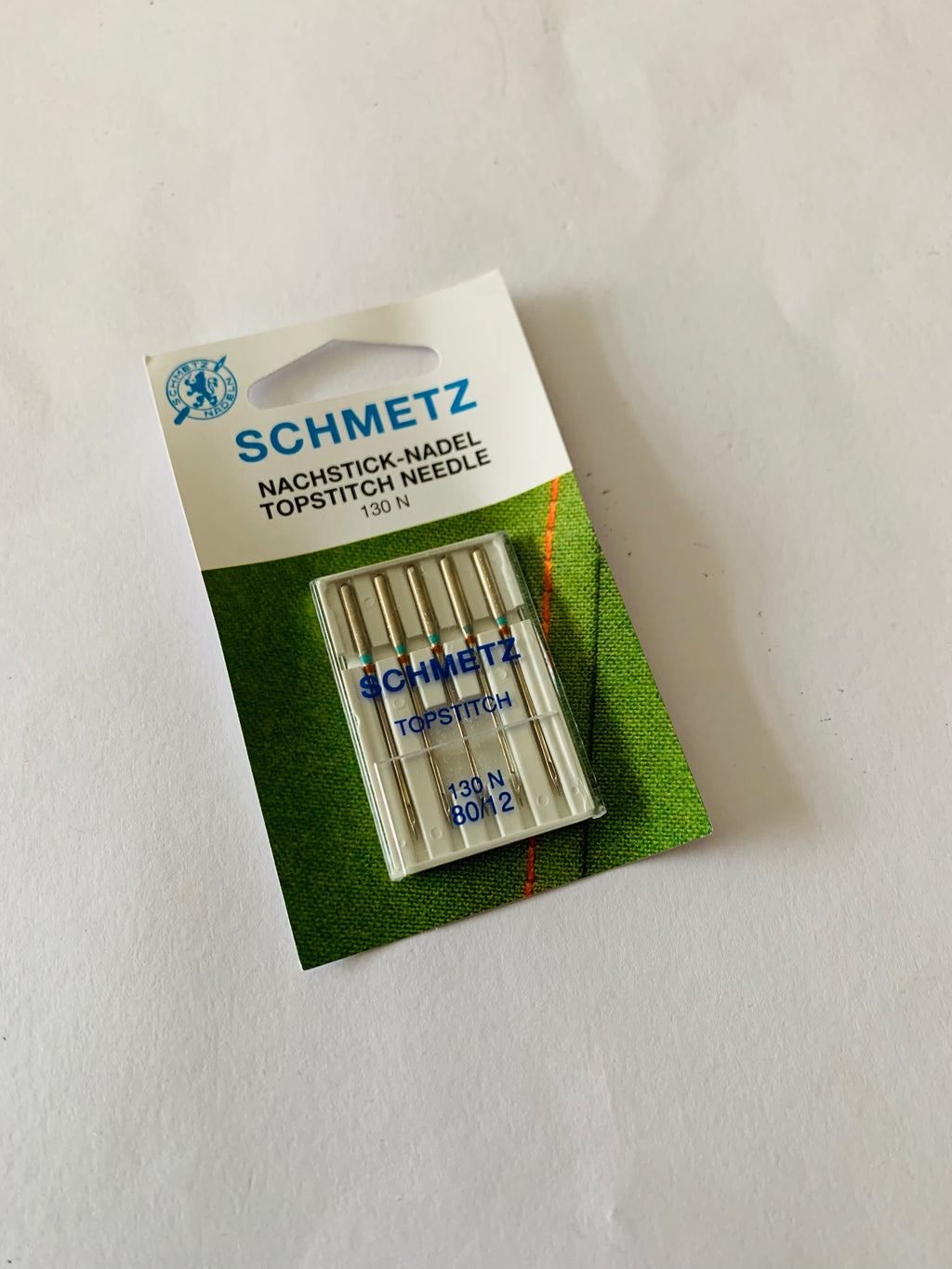 Schmetz Top Stitch needle: 80/12
