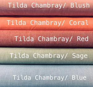 Tilda Chambray: Blue