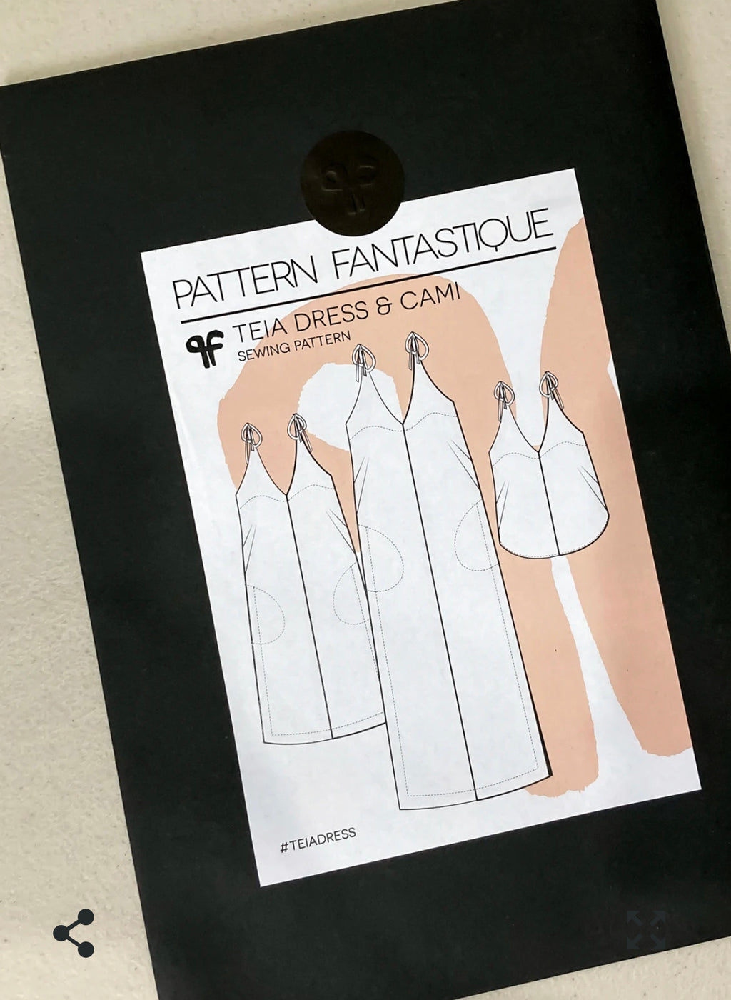 Pattern Fantastique Teia Dress sewing pattern