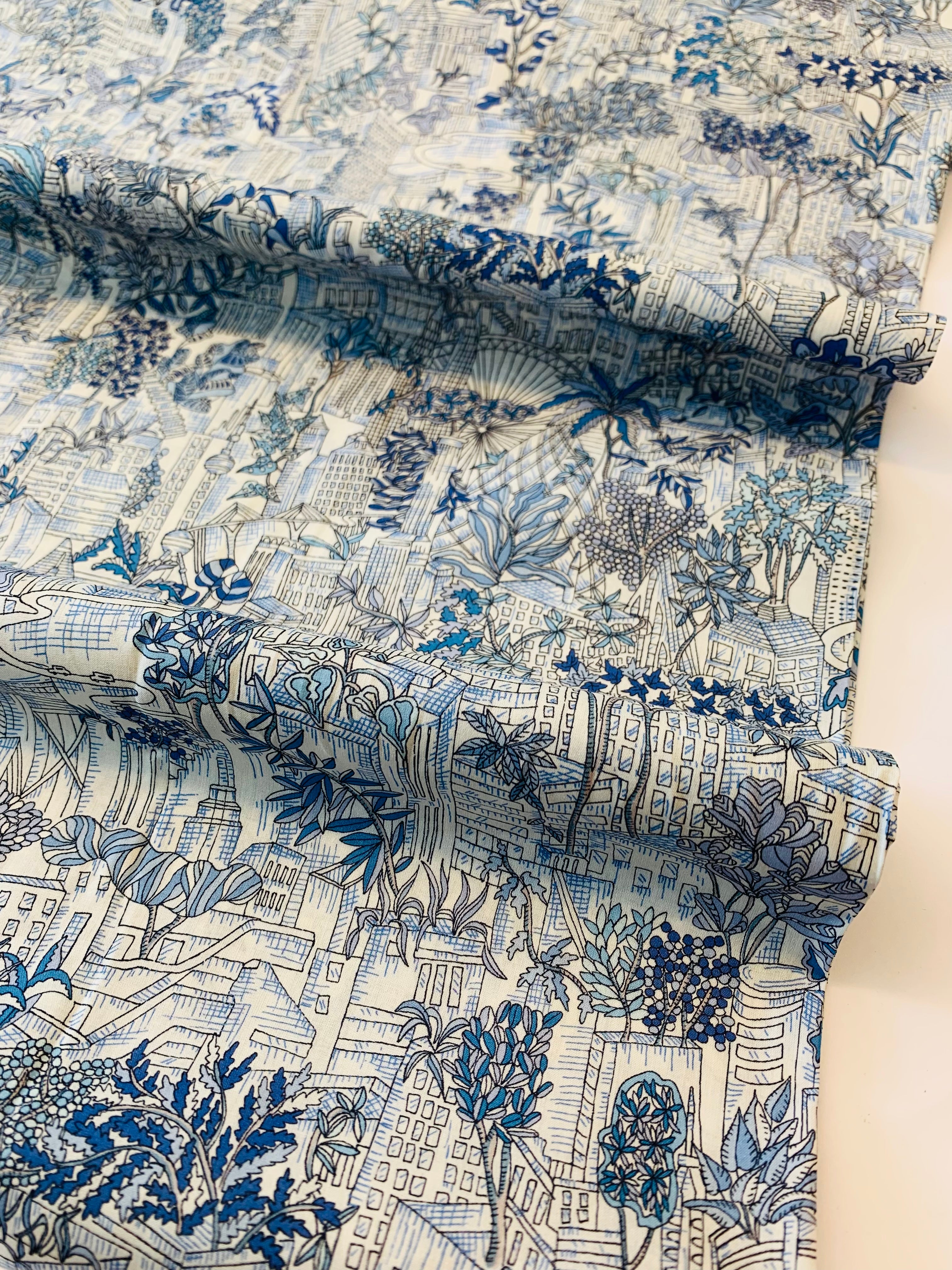 SS23 Liberty Fabrics Tana cotton lawn: Plantopolis