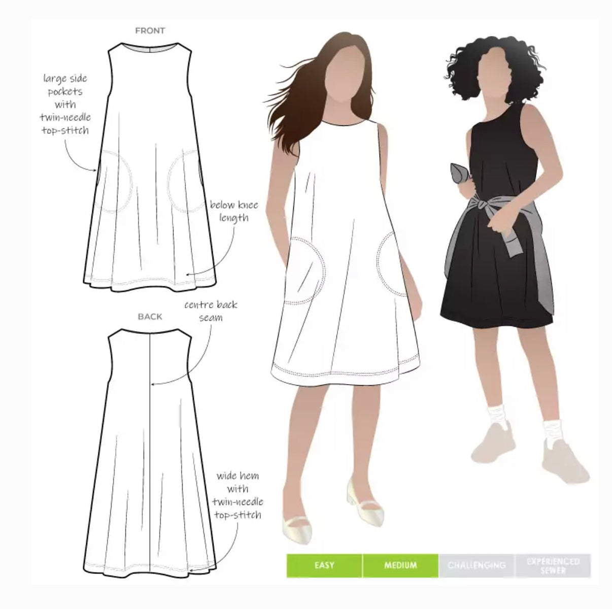 SALE   Style Arc: Lena Shift Dress