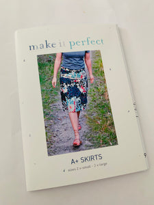 Make it Perfect Sewing Pattern: A+ Skirts