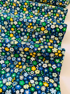 Cotton and Steel: Wild & Free/ Liberty Blue Belle