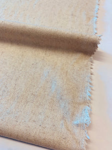OATMEAL wool coating fabric