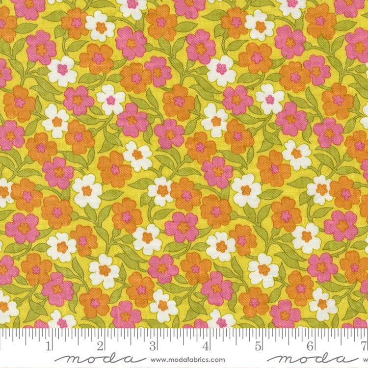 Flower Power/ Citrine Floral by Maureen McCormick