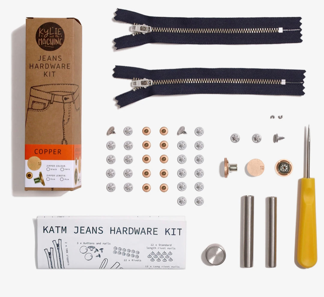 Kylie and the machine: Jeans Hardware Kit/ Copper