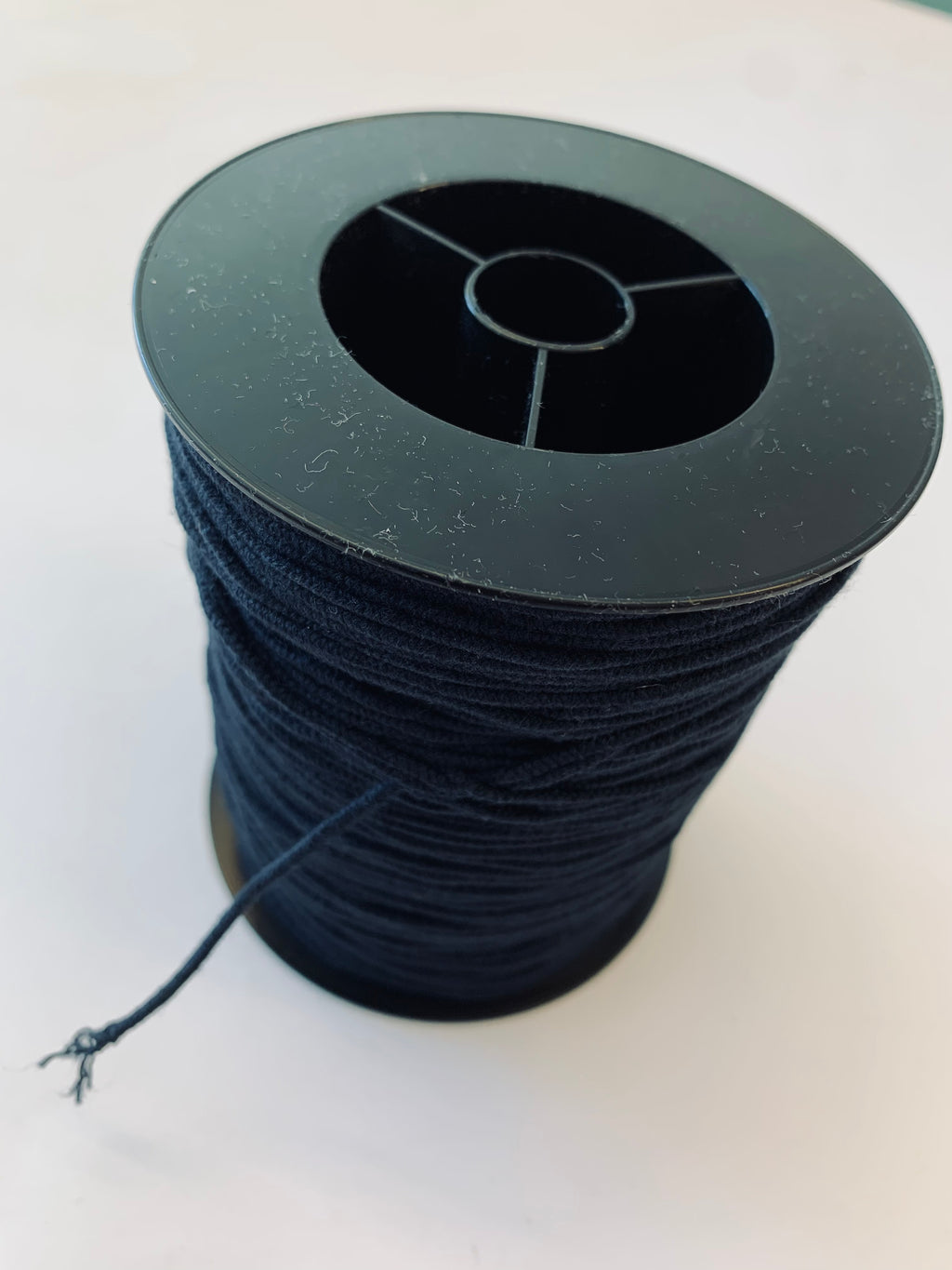 Merchant and Mills: Recycled Cotton Elastic Navy