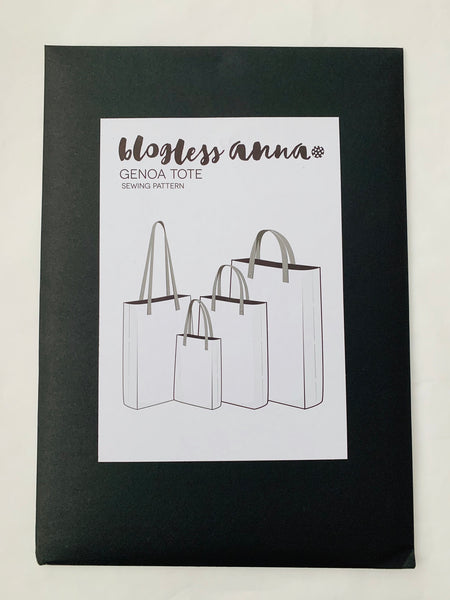 Genoa Tote #007 - Sewing Pattern - Pattern Fantastique