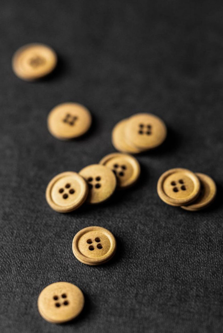 Merchant and Mills: Cotton Button 15mm- Ginger