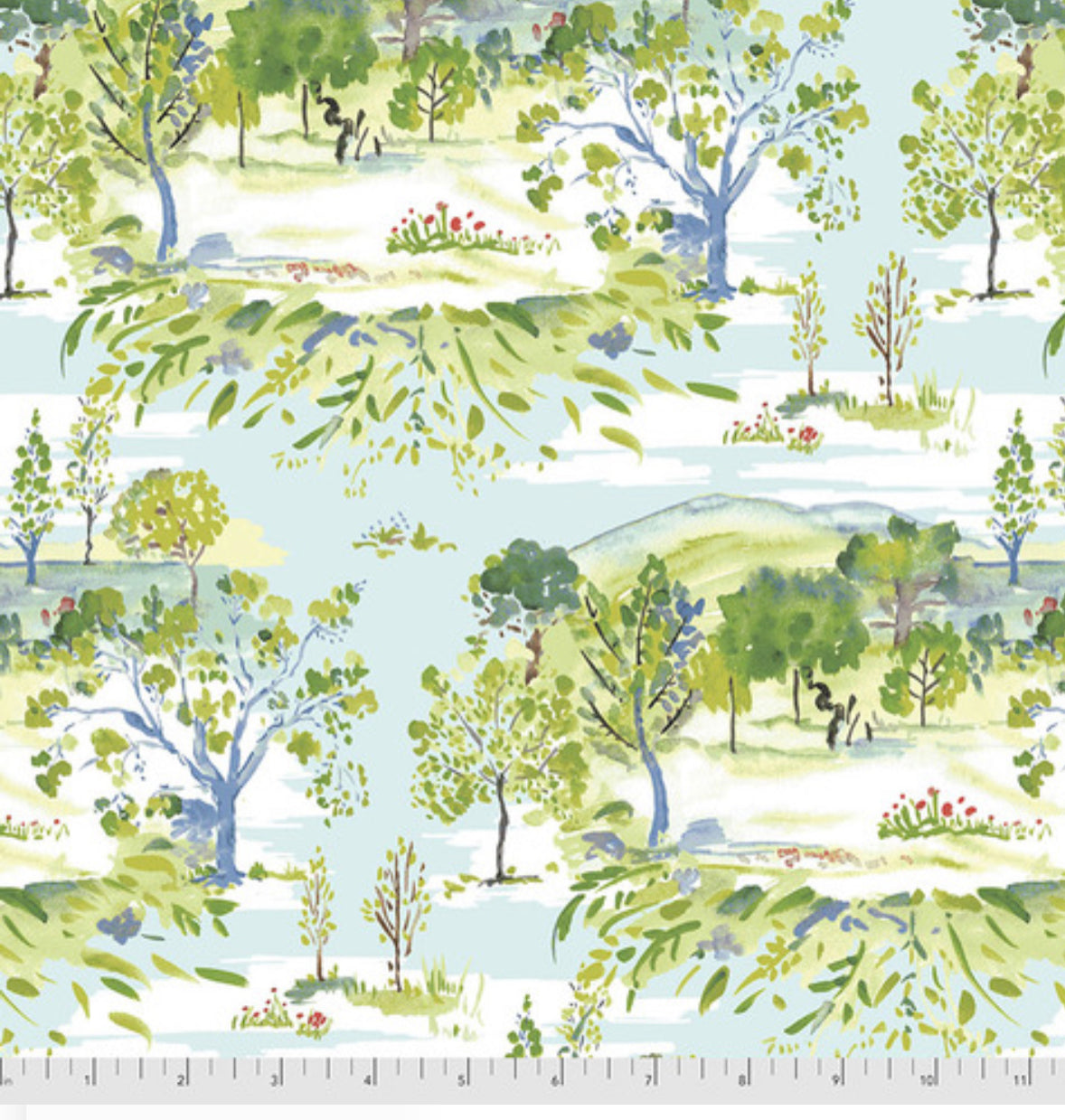 Free Spirit: Landscape - Aqua/ Ladybird