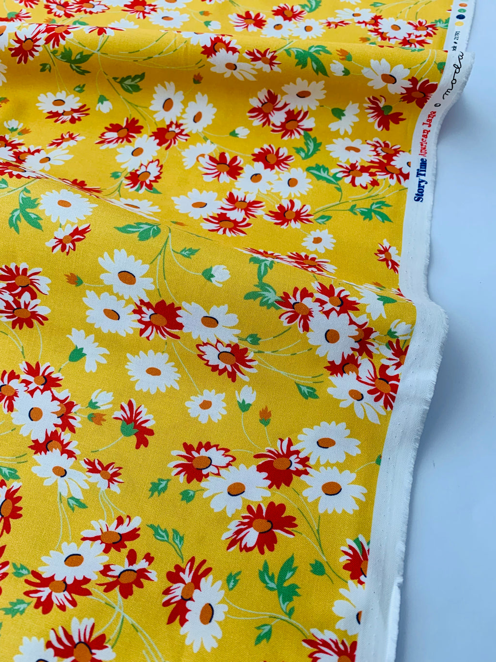 American Jane/ Story Time Yellow Floral by Moda