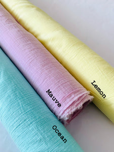 SORBET Textured Cotton Voile
