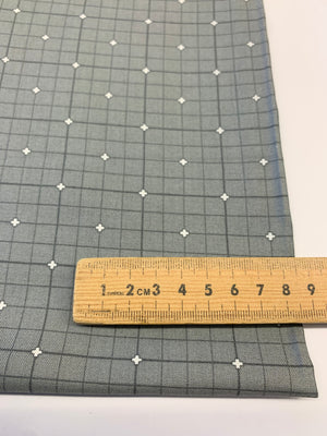 Figo Fabrics Serenity Basics in Grid Gray