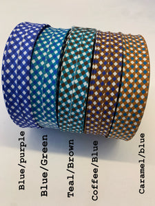 Fabric Journey Cotton Bias Binding/ Blues