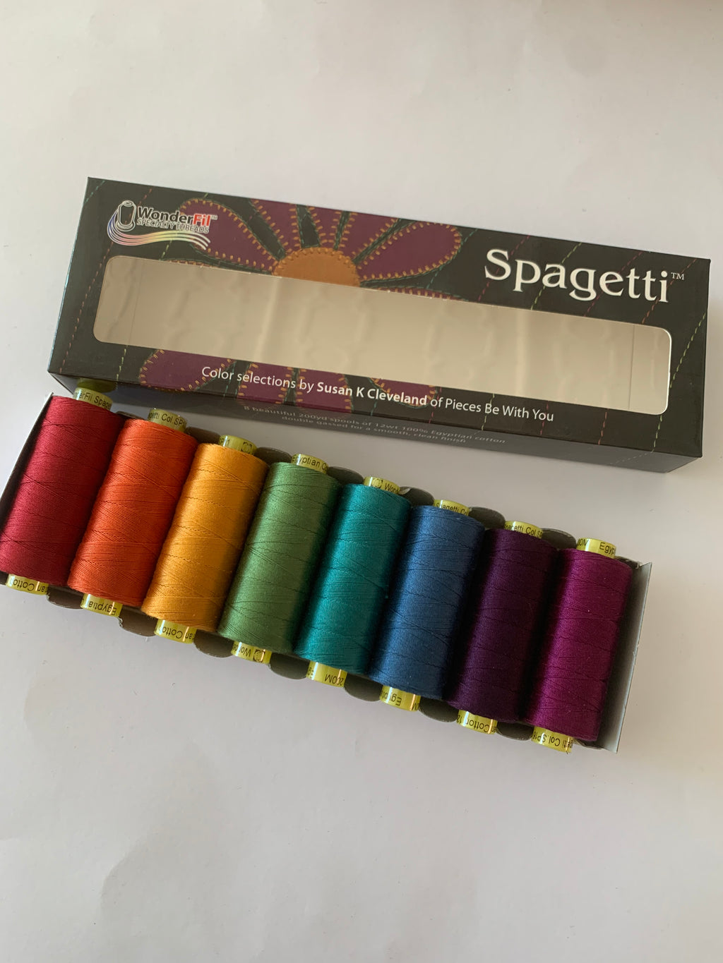 Wonderfil/ Spagetti hand quilting thread: Jewels