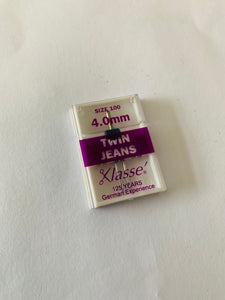 Klasse Twin Jeans needles: 4mm
