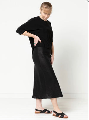 Style Arc: Genoa Bias Cut Skirt