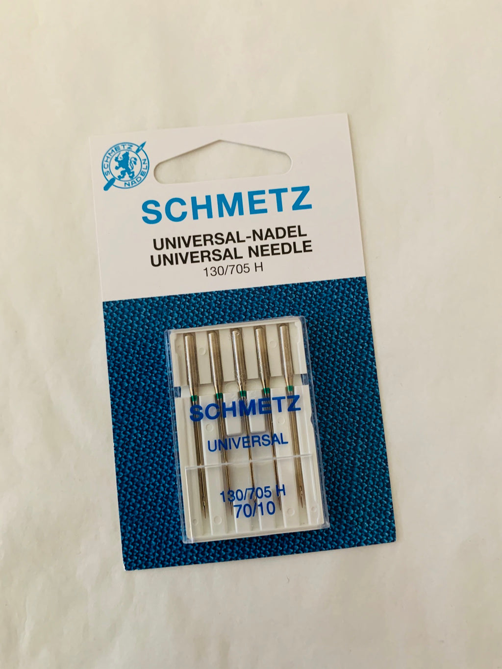 Schmetz universal needle: 70/10