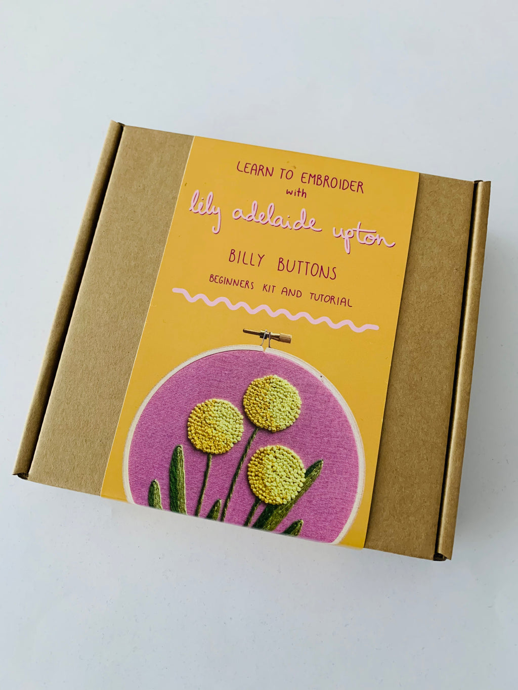 Lily Upton Billy Buttons Mini Embroidery Kit
