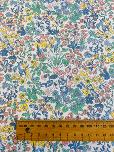 Liberty Cotton: Wisley Flowers