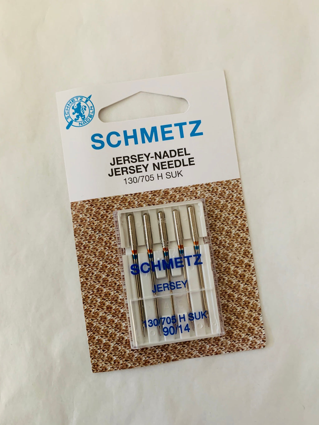 Schmetz jersey needle: 90/14