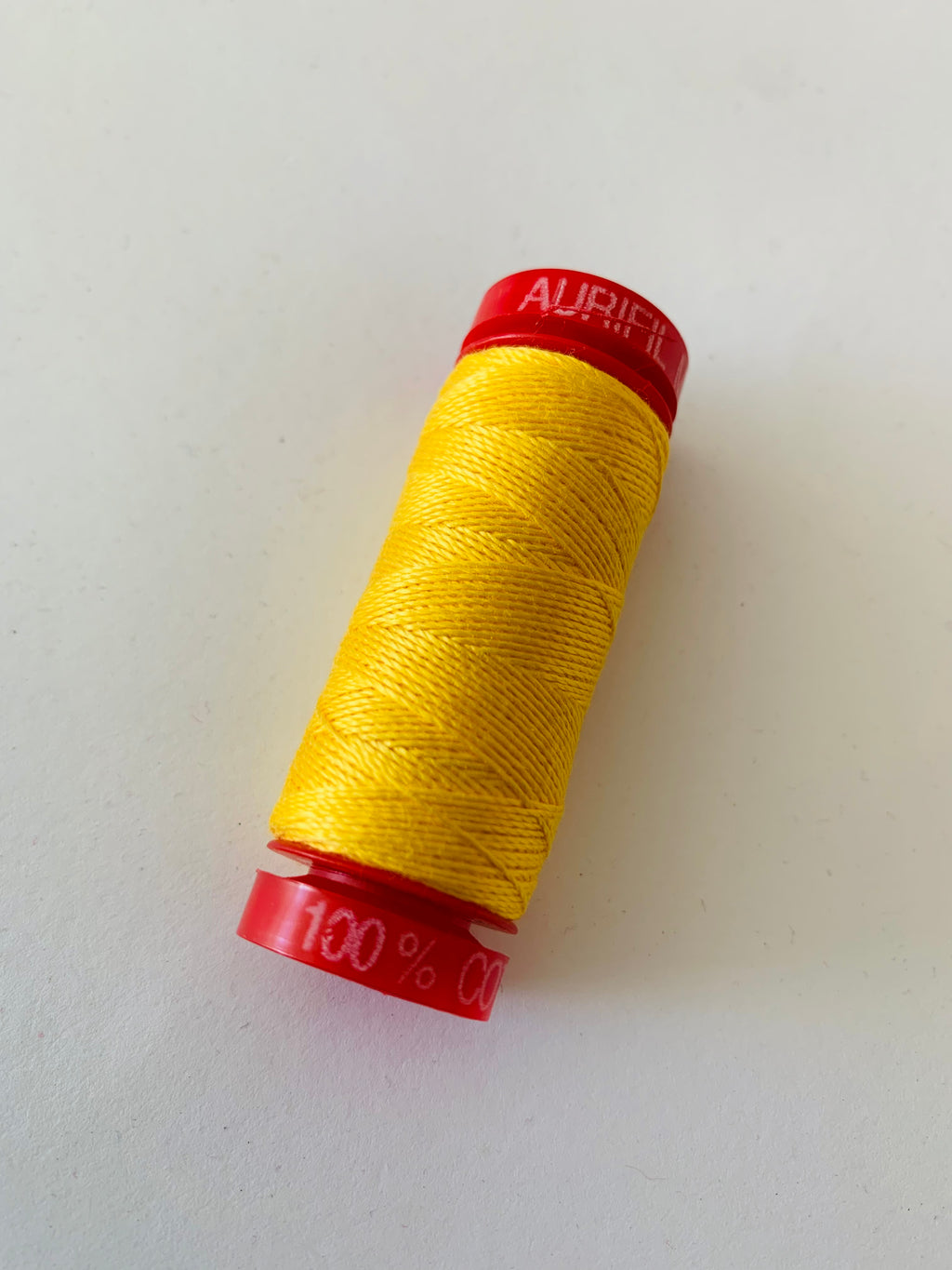 Aurifil Mako Hand Quilting Thread Pale Yellow