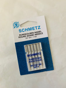 Schmetz sewing machine needles: Round Shank 90/14