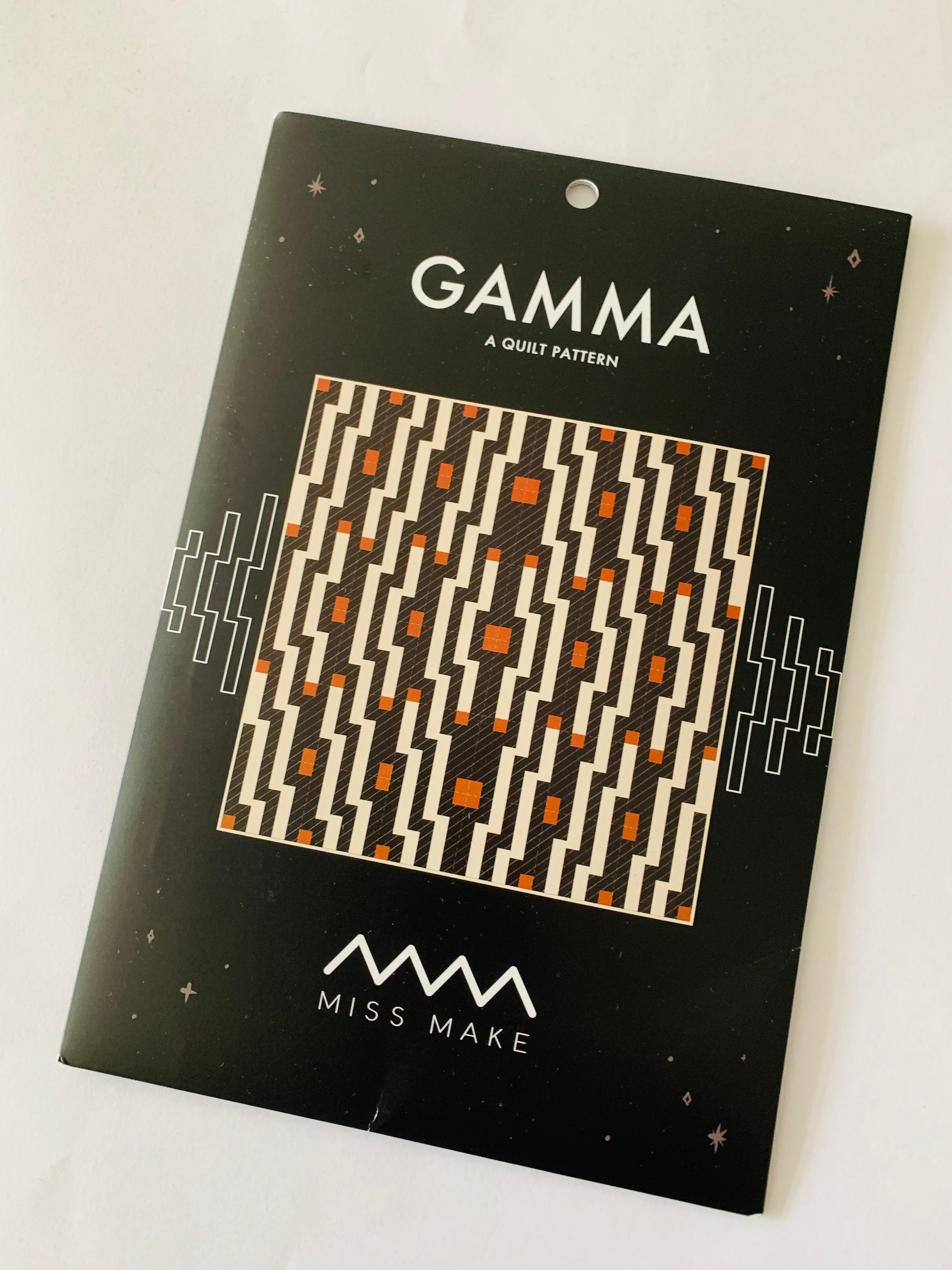 Miss Make Gamma quilt pattern