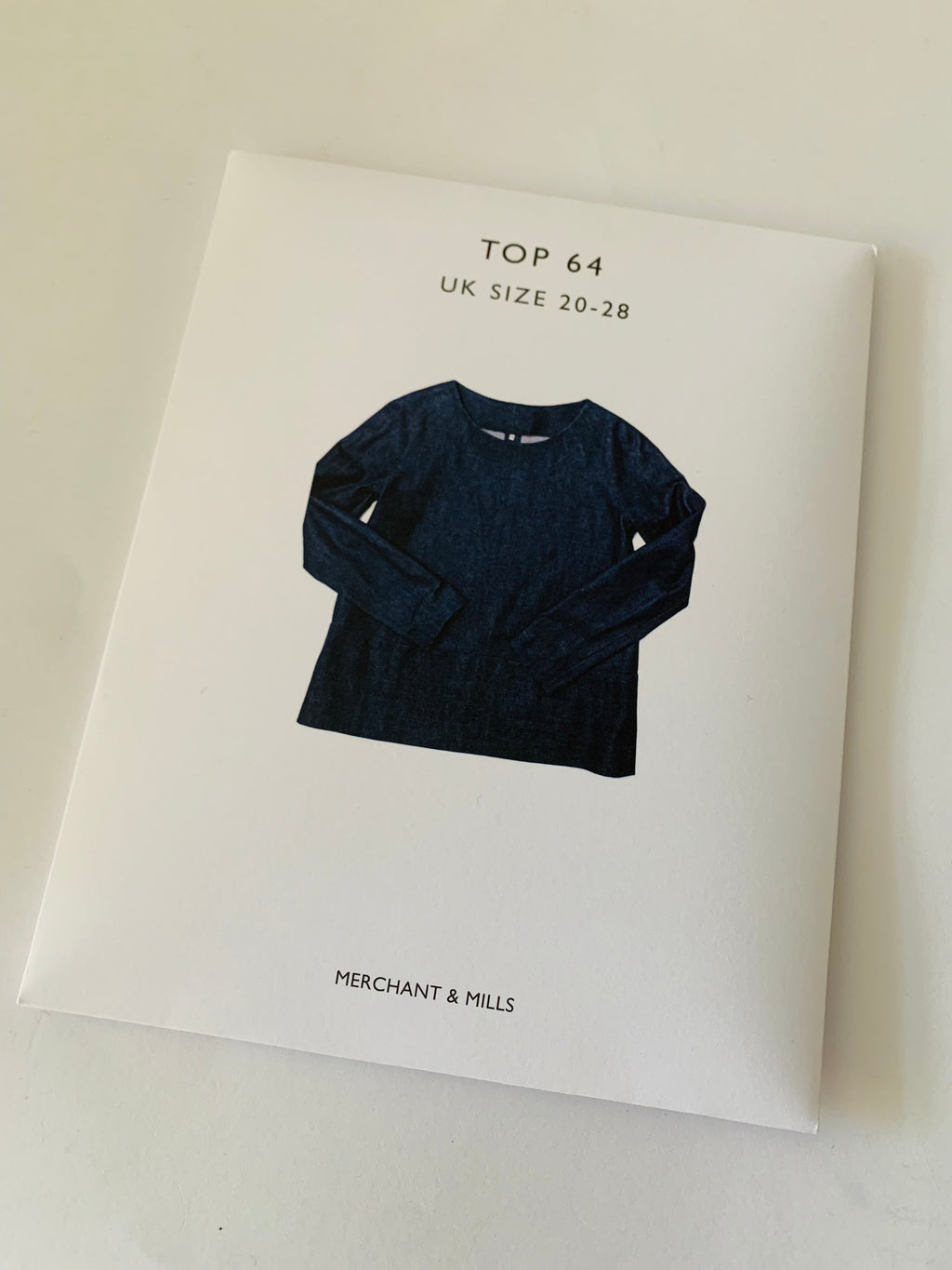 Merchant & Mills Top 64  Paper Sewing Pattern: 20-28