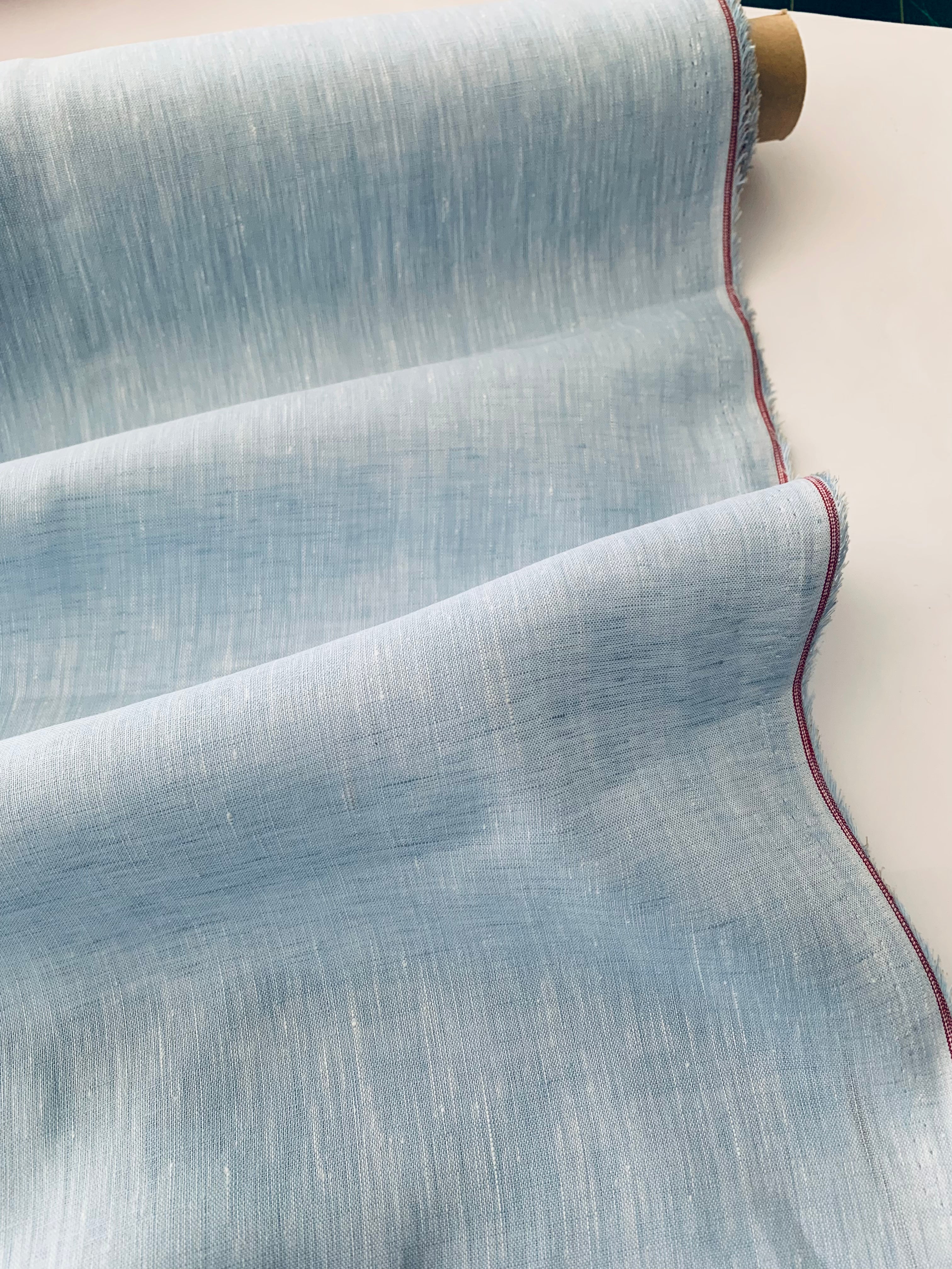 UNION: Medium weight yarn dyed/ cross dyed linen