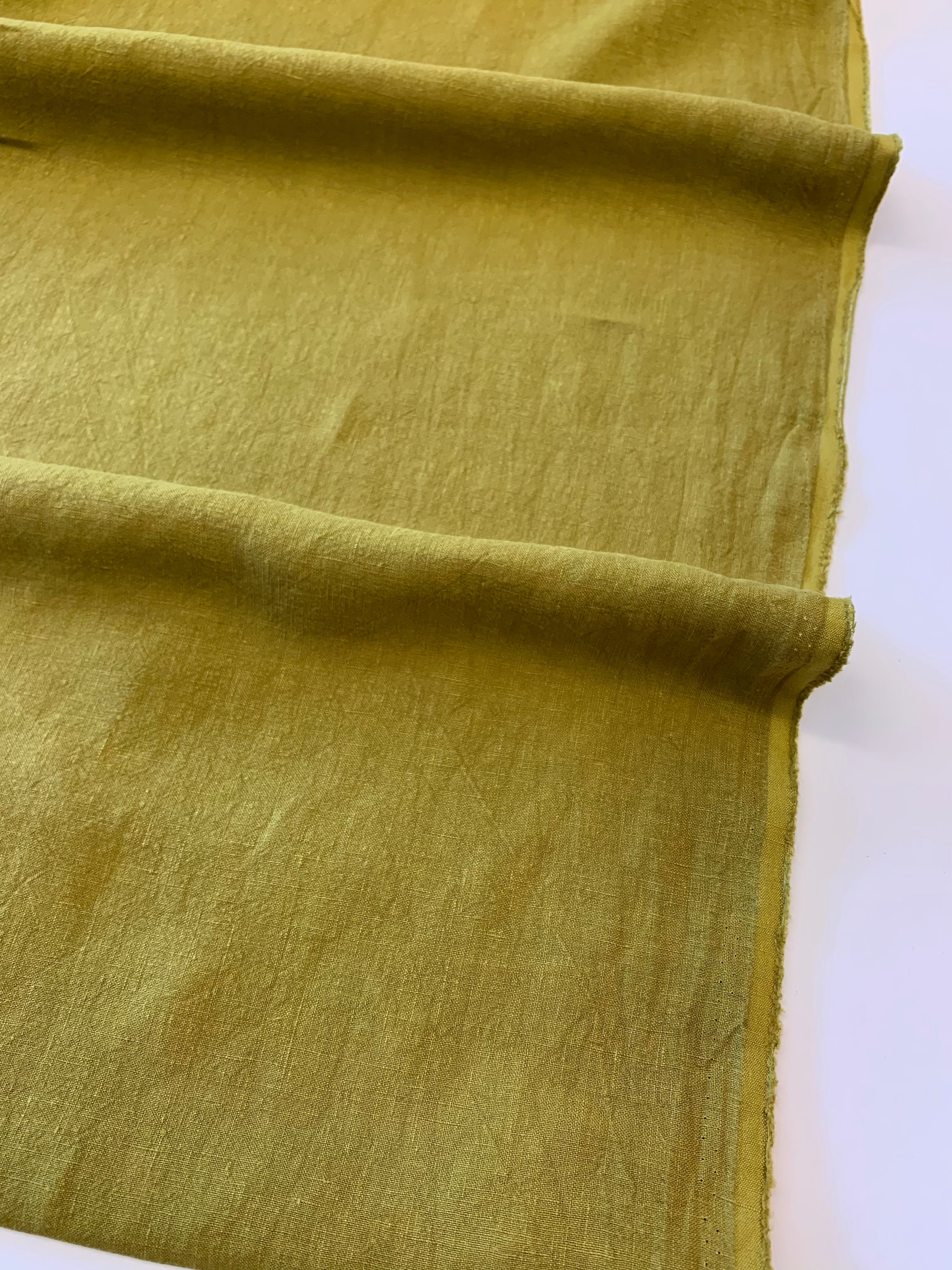 Antique Wash Linen in Jungle