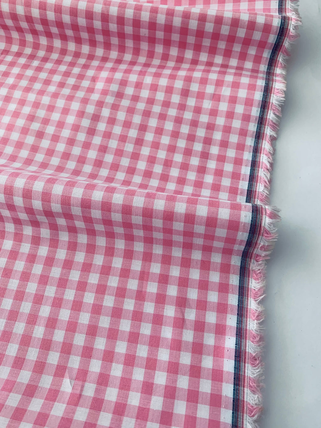 Vancet Gingham check: Bubblegum