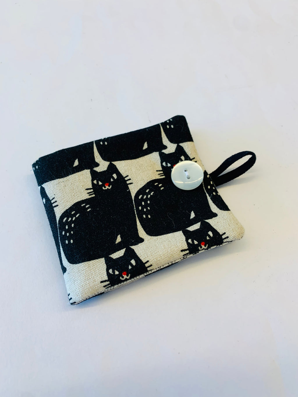 Handmade Sewing Needle Book: Cat Army