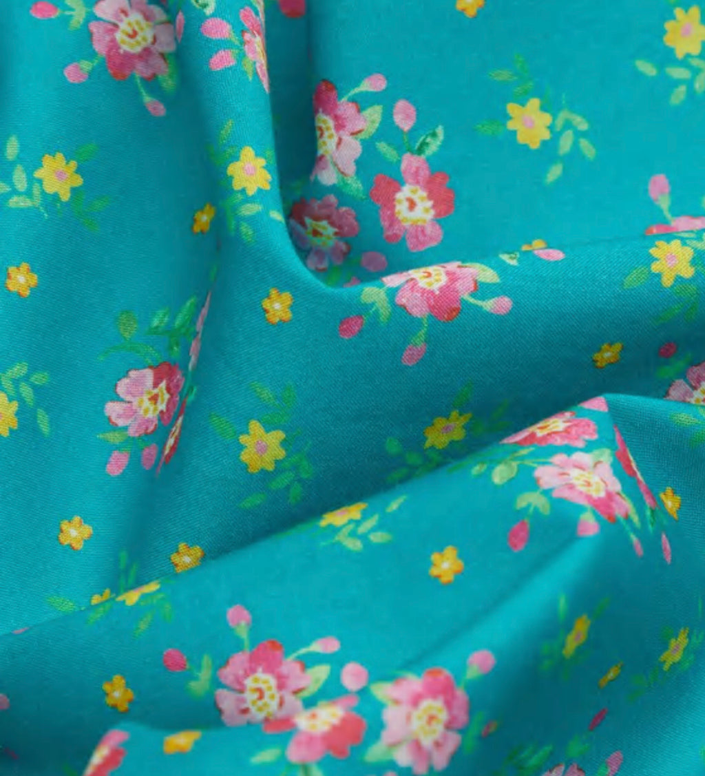 Liberty Fabrics/ House of Liberty: Magdalena Posy tana lawn