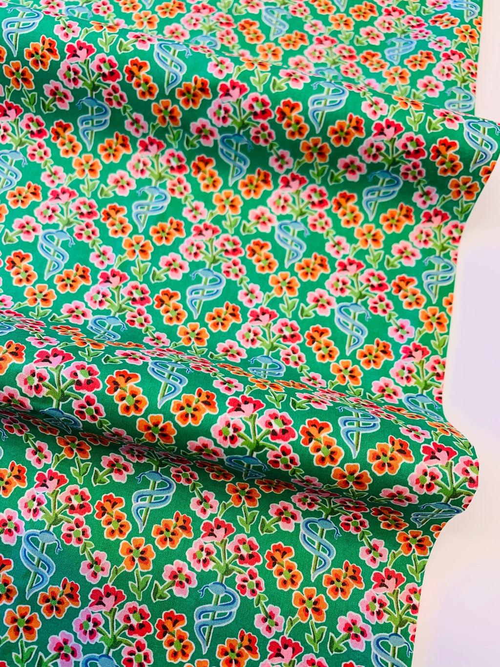 Liberty Fabrics: Wonderful Fantastical/ Floral Serpent C
