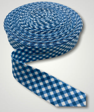 The Selvedge Society cotton bias binding: CLASSIC CHECK