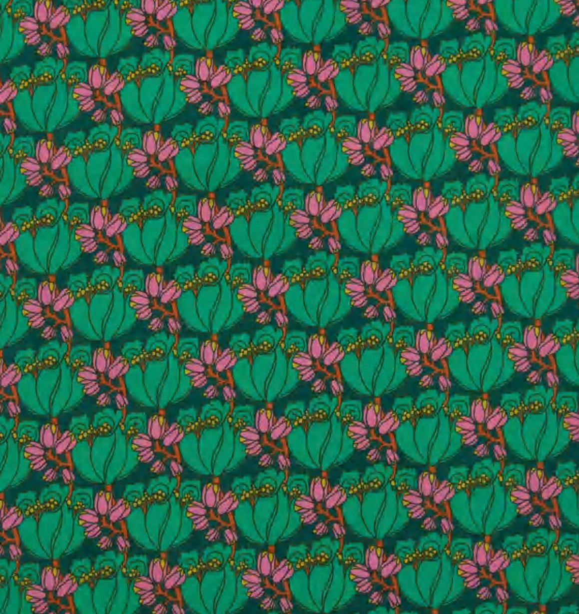 Liberty Fabrics/ House of Liberty: Tudor Tulip tana lawn