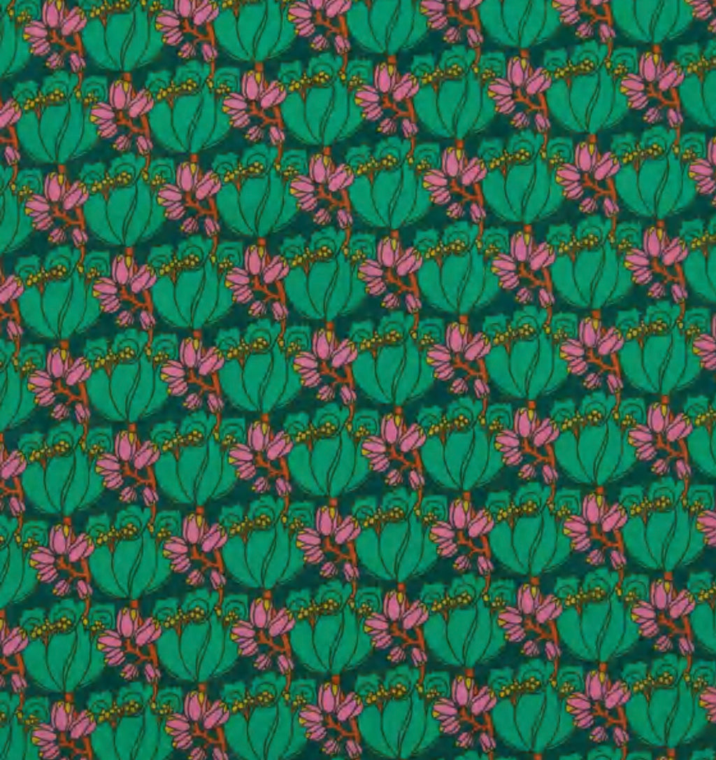Liberty Fabrics/ House of Liberty: Tudor Tulip tana lawn