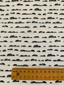 AGF cotton print: Rocky Mountains