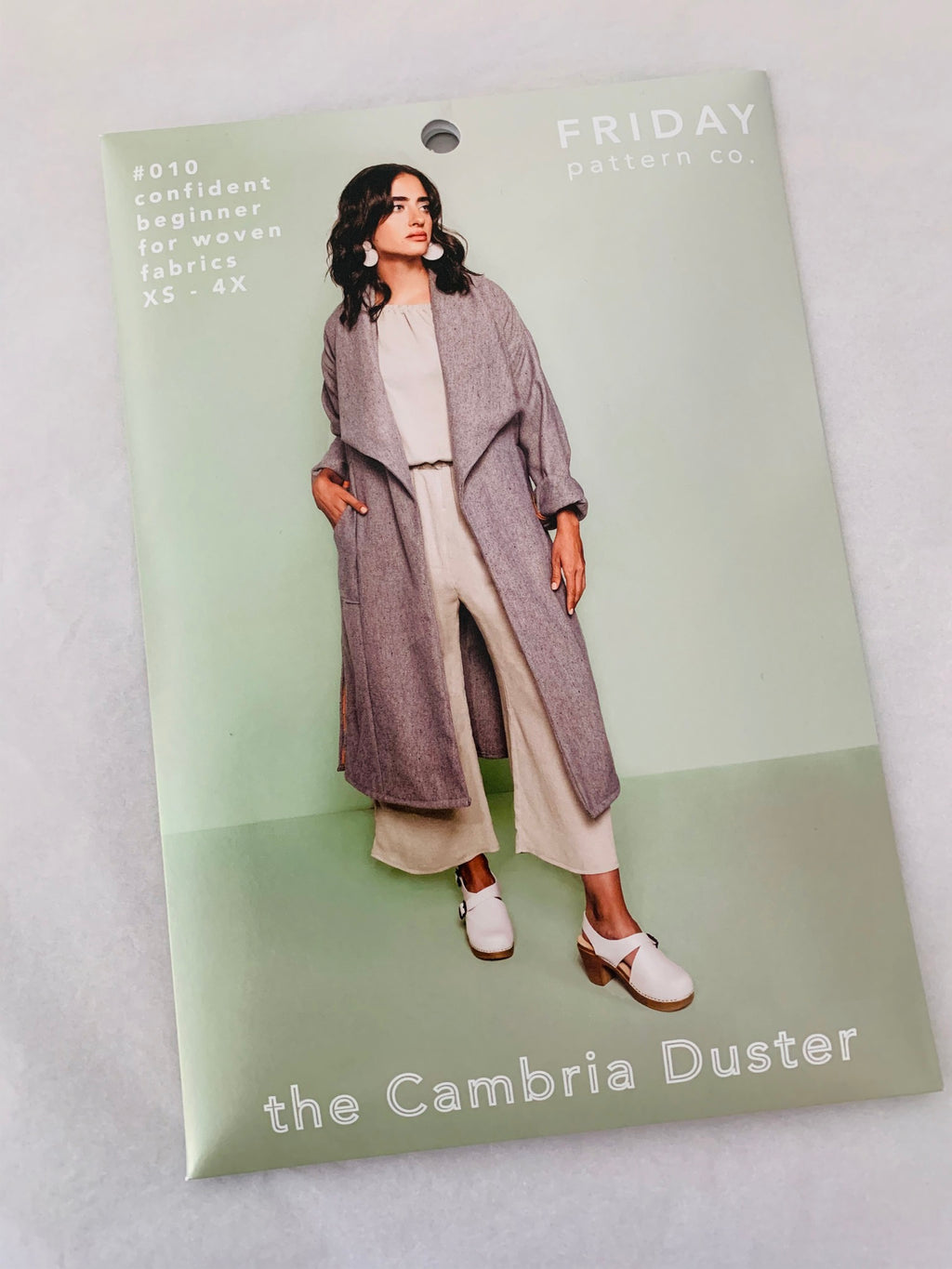 Friday Pattern Company: Cambria Duster Sewing Pattern