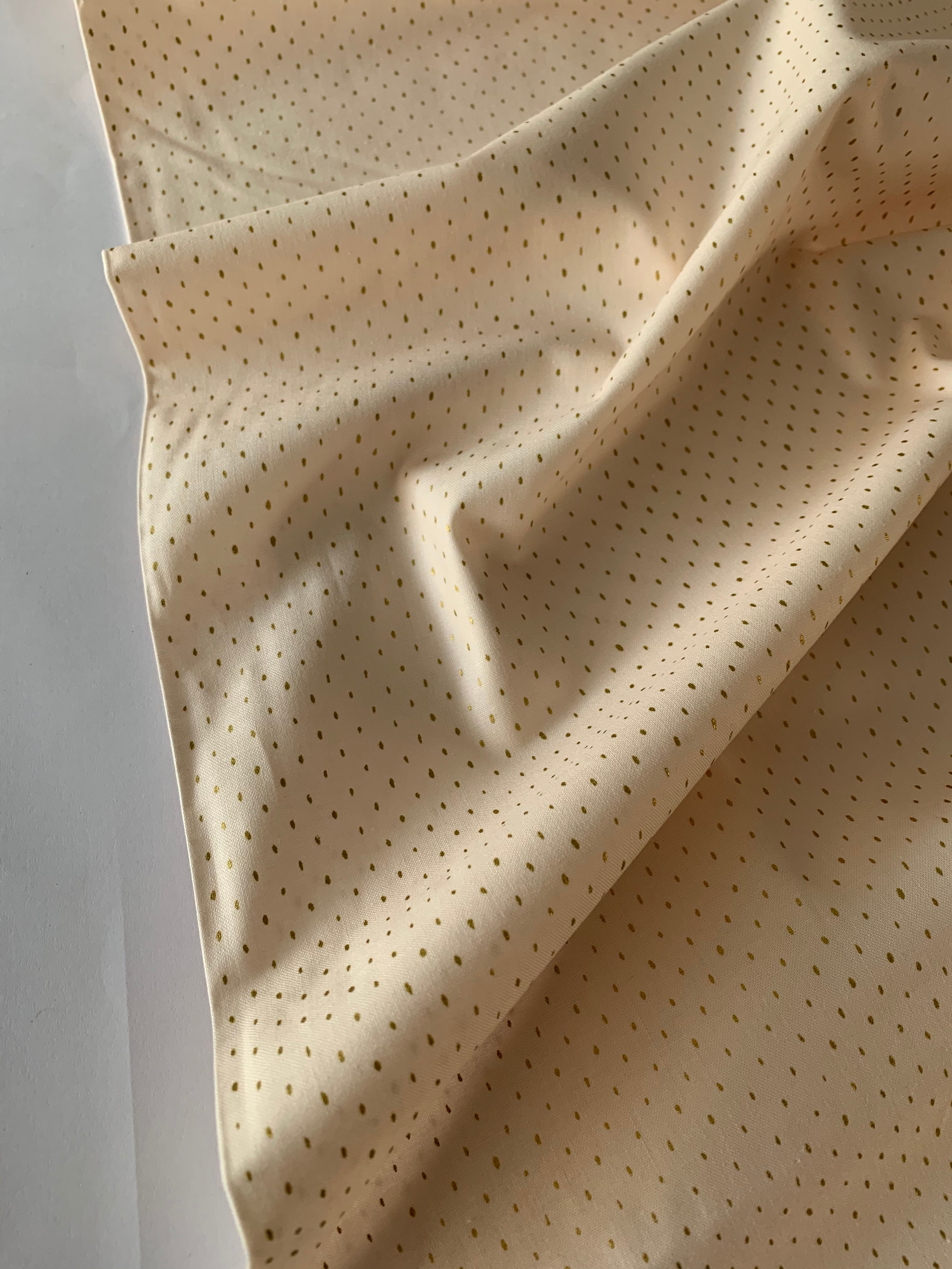 SALE Cotton and Steel Basics: Stitch & Repeat in Blush Metallic