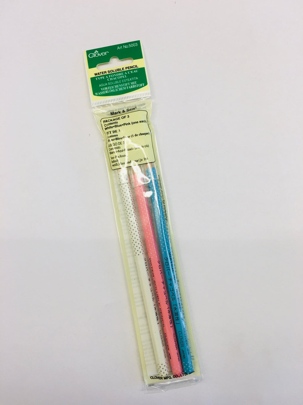 Clover Water Soluble Pencil Three Pack