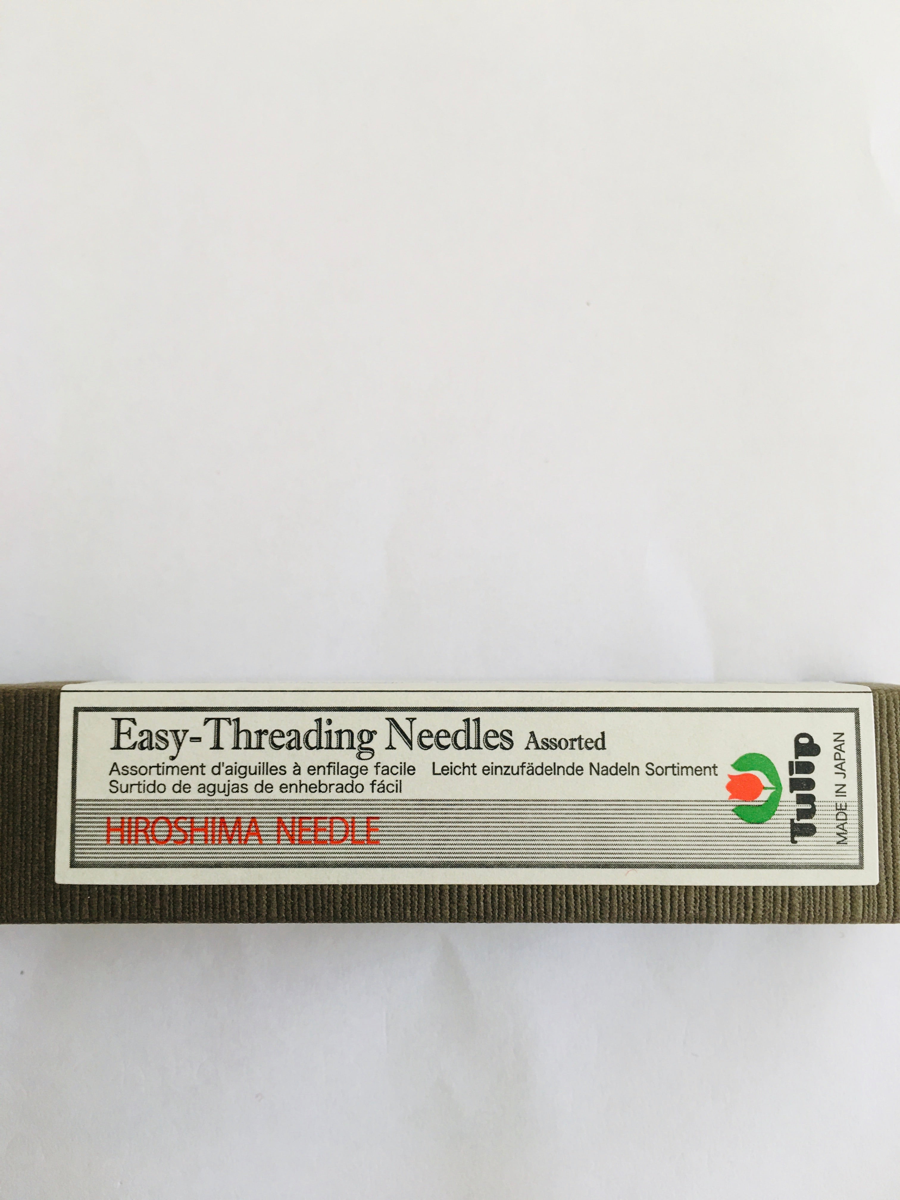 Hiroshima Needle Tulip Easy-Threading Needles Assorted