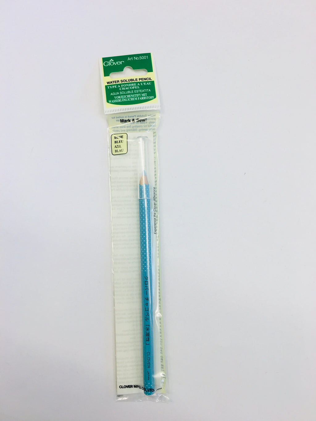Clover Water Soluble Pencil Blue